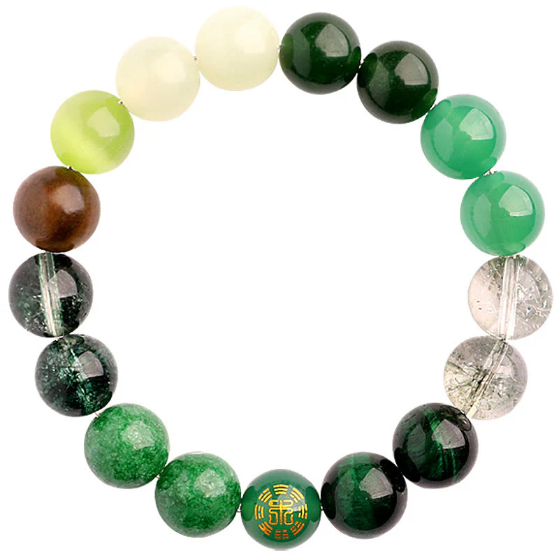 Bracciale Buddha Stones Five Elements Vari Agata Equilibrio Fortuna - Image 22