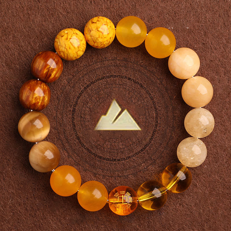 Bracciale Buddha Stones Five Elements Vari Agata Equilibrio Fortuna - Image 43