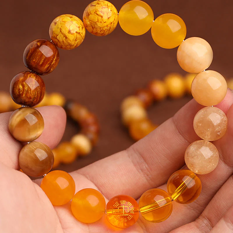 Bracciale Buddha Stones Five Elements Vari Agata Equilibrio Fortuna - Image 50