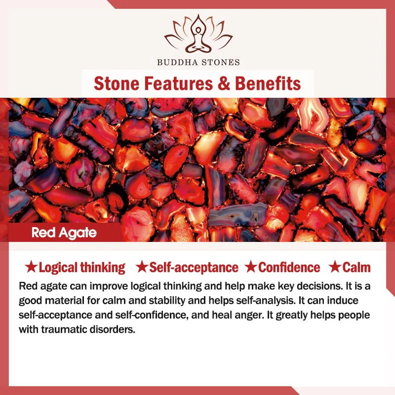 Braccialetto di corda rossa Pixiu in agata rossa Buddha Stones Wealth Attractor - Image 10