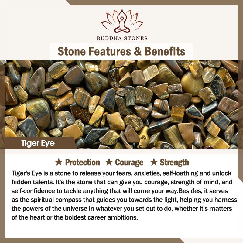 Braccialetto elastico portafortuna con albero della vita in pietra preziosa naturale Buddha Stones - Image 28
