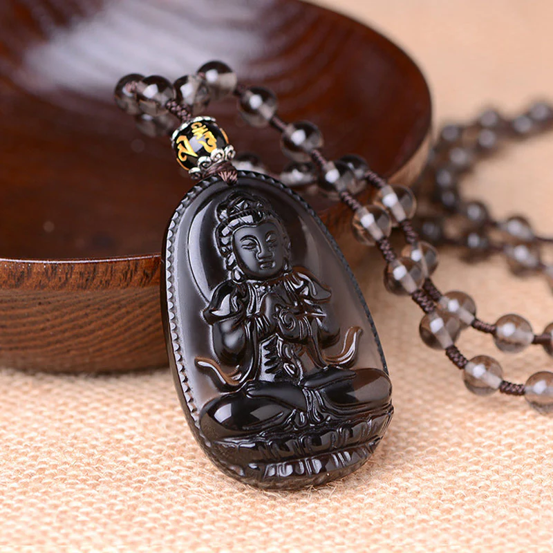 Collana di protezione in ossidiana dello zodiaco cinese - Image 7