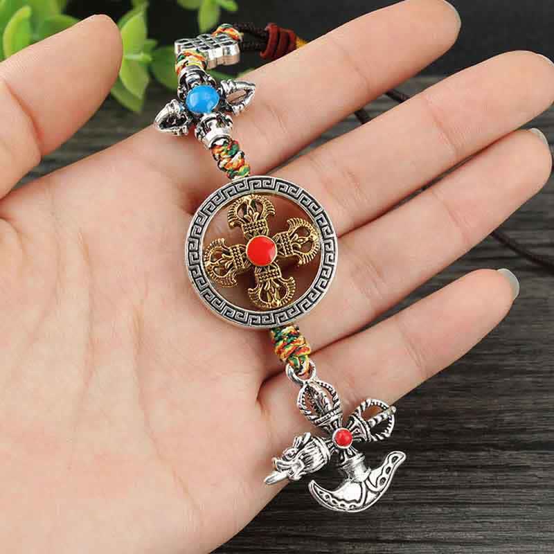 Decorazione per auto sospesa con potere spirituale del Vajra del Tibet - Image 5