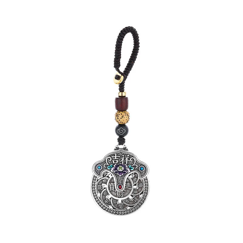 Portachiavi con Buddha Stones, ricchezza di buon auspicio - Image 5